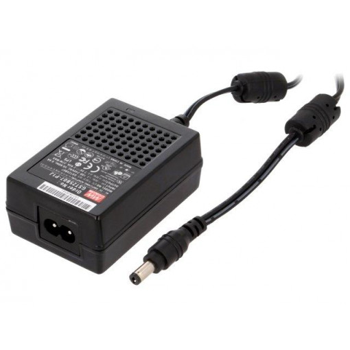 GST25B07-P1J; Power supply: switched-mode; 7.5VDC; 2.93A; Out: 5,5/2,1; 22W; MEAN WELL