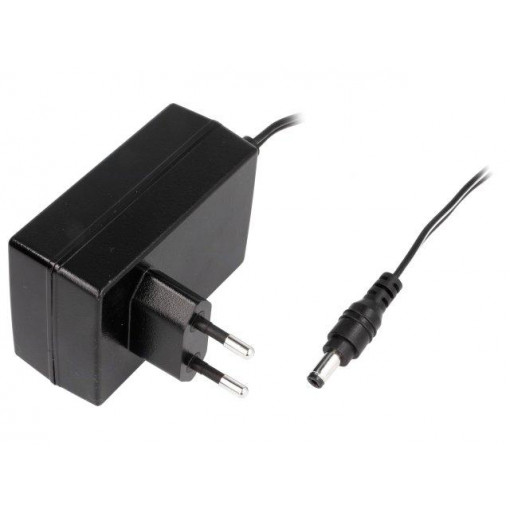 GST36E05-P1J; Power supply: switched-mode; 5VDC; 4.3A; Out: 5,5/2,1; 21.5W; 82%; MEAN WELL