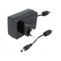 GST36E48-P1J; Power supply: switched-mode; 48VDC; 0.75A; Out: 5,5/2,1; 36W; 90%; MEAN WELL