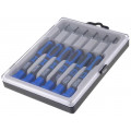 ; Kit: screwdrivers; Pcs: 6; Torx,precision,with protection; GOLDTOOL