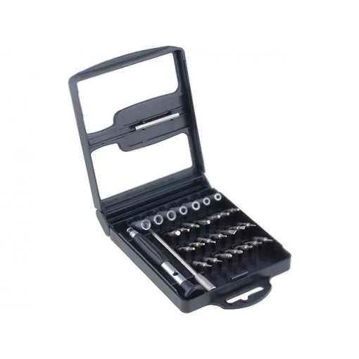 ; Kit: screwdrivers; Pcs: 30; Phillips,Torx®,hex socket,slot; GOLDTOOL ; Kit: screwdrivers; Pcs: 30; Phillips,Torx®,hex socket,slot; GOLDTOOL