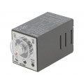 GT3A-2AF20; Timer; 0,1s÷180h; SPDT + SPDT; 250VAC/3A,30VDC/1A; 100÷240VAC; IDEC GT3A-2AF20; Timer; 0,1s÷180h; SPDT + SPDT; 250VAC/3A,30VDC/1A; 100÷240VAC; IDEC
