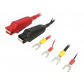 GTL-115; Set of test leads; Imax: 10A; Len: 1m; GW INSTEK