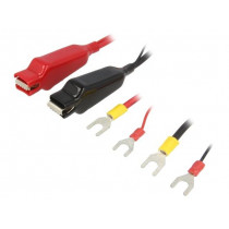 GTL-115; Set of test leads; Imax: 10A; Len: 1m; GW INSTEK