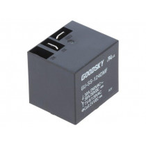 GU-SS-124DMF; Relay: electromagnetic; SPST-NO; Ucoil: 24VDC; 30A; Mounting: PCB; GOODSKY