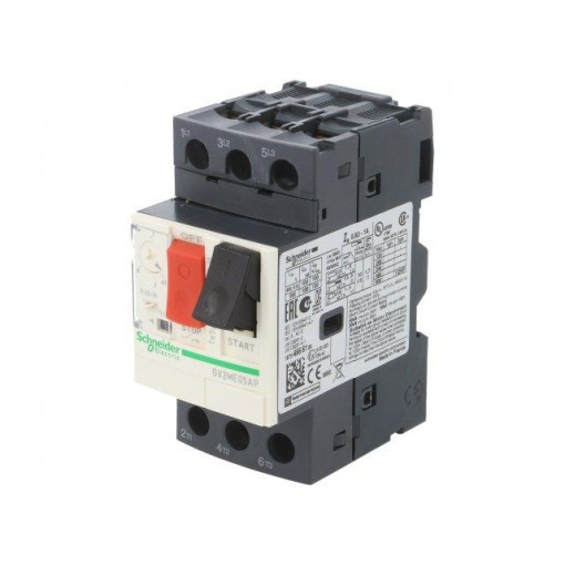 GV2ME05AP; Motor breaker; 0.25kW; 230÷690VAC; DIN; Short circ.release: 13A; SCHNEIDER ELECTRIC