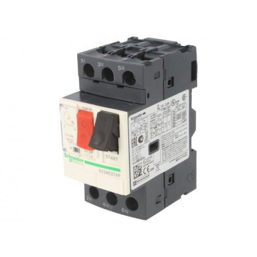 GV2ME07AP; Motor breaker; 0.75kW; 230÷690VAC; DIN; Short circ.release: 33.5A; SCHNEIDER ELECTRIC