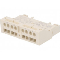 GVAE203; Auxiliary contacts; Auxiliary contacts: NO + NO; front; SCHNEIDER ELECTRIC