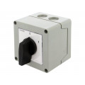 GX1610P; Switch: cam switch; Stabl.pos: 2; 16A; 0-1; Mounting: in housing; LOVATO ELECTRIC