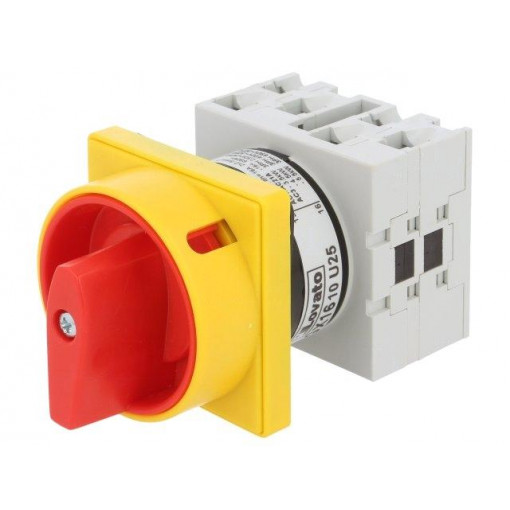GX1610U25; Switch: cam switch; Stabl.pos: 2; 16A; 0-1; Poles: 3; Pos: 2; -25÷55°C; LOVATO ELECTRIC GX1610U25; Switch: cam switch; Stabl.pos: 2; 16A; 0-1; Poles: 3; Pos: 2; -25÷55°C; LOVATO ELECTRIC