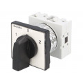 GX1651U; Switch: cam switch; Stabl.pos: 3; 16A; 1-0-2; Poles: 1; Pos: 3; LOVATO ELECTRIC
