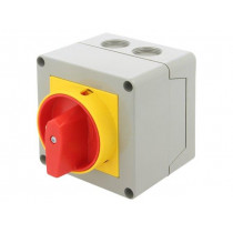 GX1692P25; Switch: cam switch; Stabl.pos: 2; 16A; 0-1; Mounting: in housing; LOVATO ELECTRIC