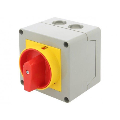 GX1692P25; Switch: cam switch; Stabl.pos: 2; 16A; 0-1; Mounting: in housing; LOVATO ELECTRIC