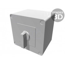 GX3253P; Switch: cam switch; Stabl.pos: 3; 32A; 1-0-2; Mounting: in housing; LOVATO ELECTRIC GX3253P; Switch: cam switch; Stabl.pos: 3; 32A; 1-0-2; Mounting: in housing; LOVATO ELECTRIC