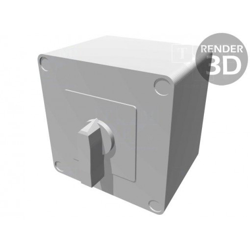 GX3253P; Switch: cam switch; Stabl.pos: 3; 32A; 1-0-2; Mounting: in housing; LOVATO ELECTRIC GX3253P; Switch: cam switch; Stabl.pos: 3; 32A; 1-0-2; Mounting: in housing; LOVATO ELECTRIC