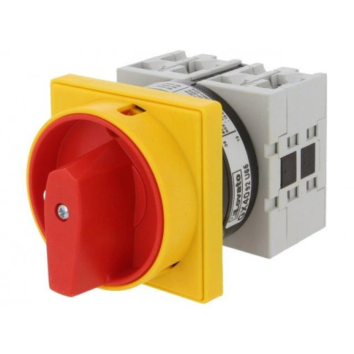 GX4092U65; Switch: cam switch; Stabl.pos: 2; 40A; 0-1; Poles: 4; Pos: 2; -25÷55°C; LOVATO ELECTRIC GX4092U65; Switch: cam switch; Stabl.pos: 2; 40A; 0-1; Poles: 4; Pos: 2; -25÷55°C; LOVATO ELECTRIC