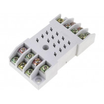 GZ14; Socket; PIN: 14; 10A; 250VAC; Mounting: on panel; Series: R15; RELPOL GZ14; Socket; PIN: 14; 10A; 250VAC; Mounting: on panel; Series: R15; RELPOL