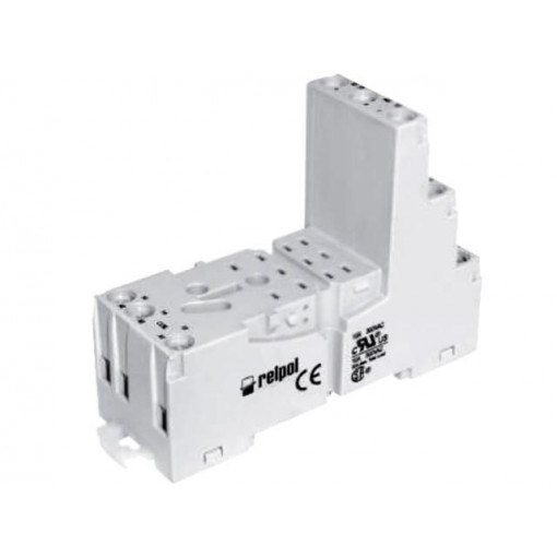 GZM3; Socket; PIN: 11; 10A; 300VAC; Mounting: DIN,on panel; Series: R3,R3N; RELPOL