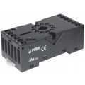 GZP11 2613852; Socket; PIN: 11; 10A; 250VAC; Mounting: DIN,on panel; Series: R15; RELPOL