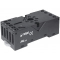GZP8; Socket; PIN: 8; 10A; 250VAC; Mounting: DIN,on panel; Series: R15; RELPOL