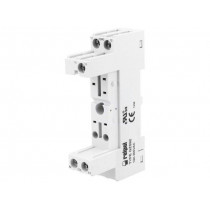 GZS92; Socket; PIN: 5; 12A; 300VAC; Mounting: DIN,on panel; Series: RM87N; RELPOL