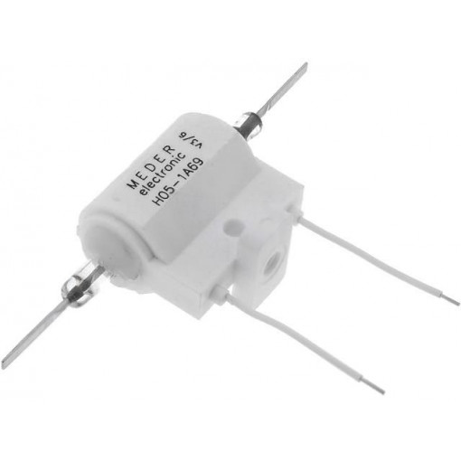 H05-1A69; Relay: reed; SPST-NO; Ucoil: 5VDC; 5A; max.10kVDC; max.10kVAC; 50W; MEDER H05-1A69; Relay: reed; SPST-NO; Ucoil: 5VDC; 5A; max.10kVDC; max.10kVAC; 50W; MEDER
