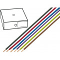 28764; Wire; H05V-U; solid; Cu; 0.5mm2; brown; PVC; 300/500V; 100m; HELUKABEL 28764; Wire; H05V-U; solid; Cu; 0.5mm2; brown; PVC; 300/500V; 100m; HELUKABEL