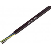 16001093; Wire; H07RN-F; stranded; Cu; 5G10mm2; rubber; black; 450/750V; LAPP KABEL