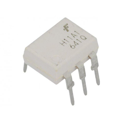 H11A1M; Optocoupler; THT; Channels: 1; Out: transistor; 4.17kV; DIP6; ON SEMICONDUCTOR (FAIRCHILD)