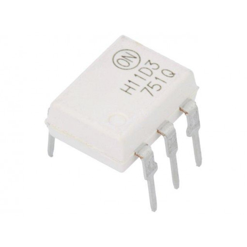 H11D3M; Optocoupler; THT; Channels: 1; Out: transistor; Uinsul: 4.17kV; DIP6; ON SEMICONDUCTOR (FAIRCHILD)