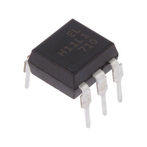 H11L1; Optocoupler; THT; Channels: 1; Out: logic; DIP6; ISOCOM H11L1; Optocoupler; THT; Channels: 1; Out: logic; DIP6; ISOCOM