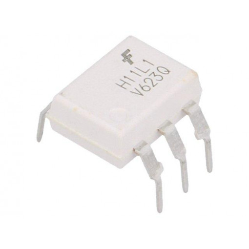 H11L1TVM; Optocoupler; THT; Channels: 1; Out: logic; 4.17kV; DIP6; ON SEMICONDUCTOR (FAIRCHILD)