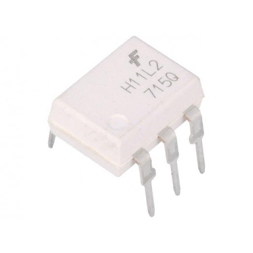 H11L2M; Optocoupler; THT; Channels: 1; Out: Schmitt trigger; 4.17kV; DIP6; ON SEMICONDUCTOR (FAIRCHILD)