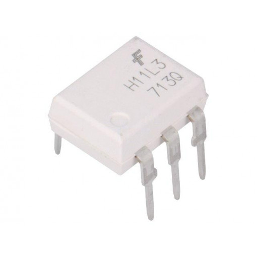 H11L3M; Optocoupler; THT; Channels: 1; Out: Schmitt trigger; 4.17kV; DIP6; ON SEMICONDUCTOR (FAIRCHILD)