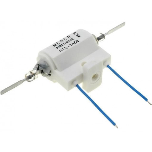 H12-1A69; Relay: reed; SPST-NO; Ucoil: 12VDC; 5A; max.10kVDC; max.10kVAC; 50W; MEDER H12-1A69; Relay: reed; SPST-NO; Ucoil: 12VDC; 5A; max.10kVDC; max.10kVAC; 50W; MEDER