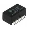H1260NL; Transformer: Ethernet; SMD; Trans: 1: 1; -1.1dB; PULSE H1260NL; Transformer: Ethernet; SMD; Trans: 1: 1; -1.1dB; PULSE