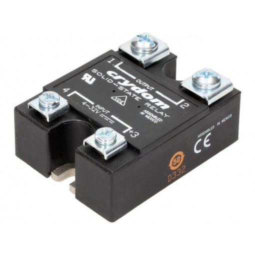 H12WD4850; Relay: solid state; Ucntrl: 3÷32VDC; 50A; 48÷660VAC; -40÷80°C; IP00; CRYDOM