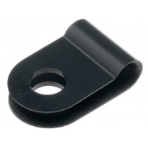 211-60000; Fixing clamp; Cable P-clips; ØBundle : 3.2mm; W: 10mm; polyamide; HELLERMANNTYTON