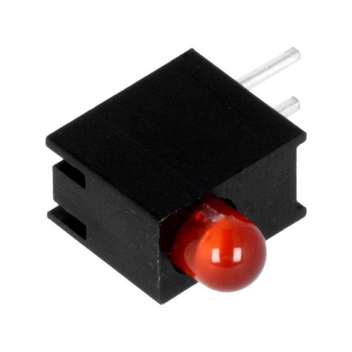 H30E-1SD; LED; in housing; red; 3mm; No.of diodes: 1; 20mA; Lens: diffused,red; LUCKY LIGHT H30E-1SD; LED; in housing; red; 3mm; No.of diodes: 1; 20mA; Lens: diffused,red; LUCKY LIGHT