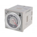 H3CR-A8-301 24-48AC/12-48DC; Timer; 0,1s÷600h; DPDT; 250VAC/5A; 24÷48VAC; 12÷48VDC; -10÷55°C; OMRON
