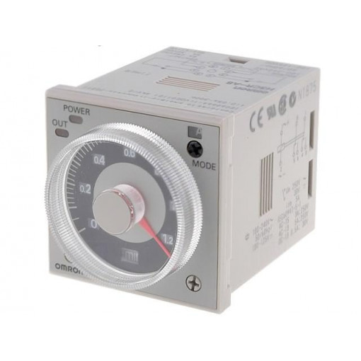 H3CR-A8-301 24-48AC/12-48DC; Timer; 0,1s÷600h; DPDT; 250VAC/5A; 24÷48VAC; 12÷48VDC; -10÷55°C; OMRON