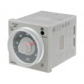H3CR-A8E 100-240AC/100-125DC; Timer; 0,05s÷300h; SPDT; 250VAC/5A; 100÷240VAC; 100÷125VDC; octal; OMRON
