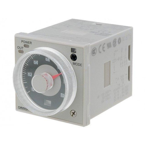 H3CR-A8E 100-240AC/100-125DC; Timer; 0,05s÷300h; SPDT; 250VAC/5A; 100÷240VAC; 100÷125VDC; octal; OMRON