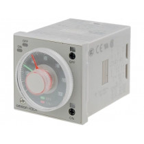 H3CR-FN 100-240AC/100-125DC; Timer; 0,05s÷30h; DPDT; 250VAC/5A; 100÷240VAC; undecal; -10÷55°C; OMRON