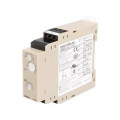 H3DK-M1 24-240AC/DC; Timer; 0,1s÷1200h; SPDT; 250VAC/5A; 24÷240VAC; 24÷240VDC; DIN; IP20; OMRON