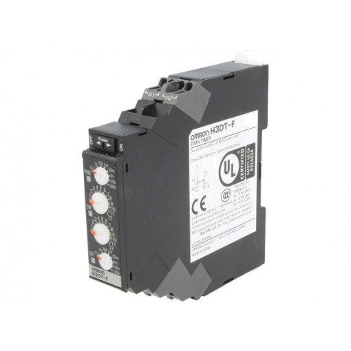 H3DT-F 24-240AC/DC; Timer; 0,1s÷1200h; SPDT; 250VAC/5A; 24÷240VAC; 24÷240VDC; DIN; IP20; OMRON