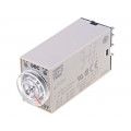 H3Y-2 DC24 10S; Timer; 0,5÷10s; DPDT; 250VAC/5A; 24VDC; socket; -10÷50°C; PIN: 8; OMRON