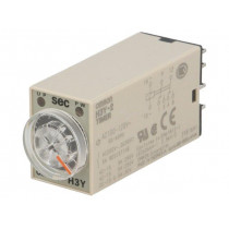 H3Y-2 AC100-120 5S; Timer; 1s÷30min; DPDT; 100÷120VAC; -10÷50°C; IP40; Series: H3Y; OMRON