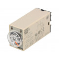 H3YN-2 AC100-120; Timer; 0,1s÷10min; DPDT; 250VAC/5A; 100÷120VAC; socket; -10÷50°C; OMRON
