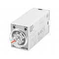 H3YN-2 AC200-230; Timer; 0,1s÷10min; DPDT; 250VAC/5A; 200÷230VAC; socket; -10÷50°C; OMRON